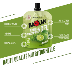 Gels énergétiques Citron Vert - Menthe