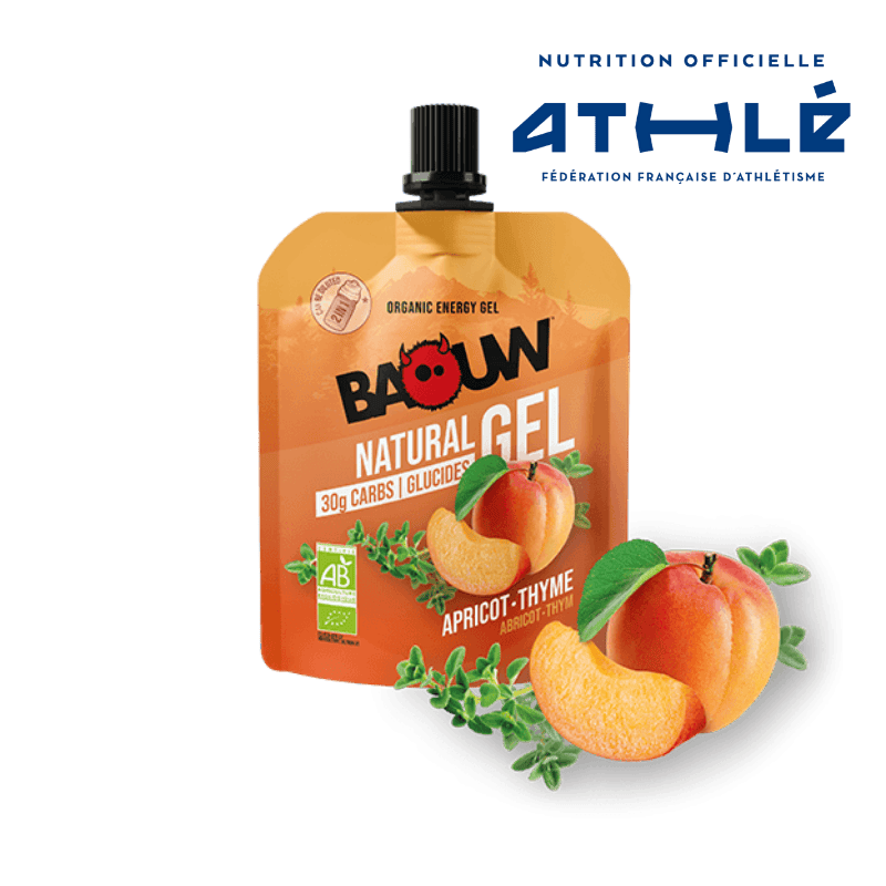 Gels énergétiques Abricots - Thyms