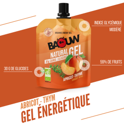 Gels énergétiques Abricots - Thyms