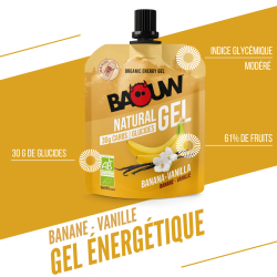Gels énergétiques Banane - Vanille