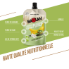 Compotes énergétiques Banane - Kiwi - Vanille