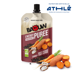 Compotes énergétiques Patate douce - Carotte - Poivre Timut