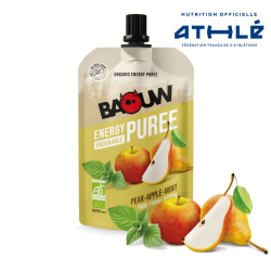 Compotes énergétiques Poire - Pomme - Menthe
