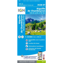 3538ET - Aiguille de chambeyron Cols de Larche et de Vars