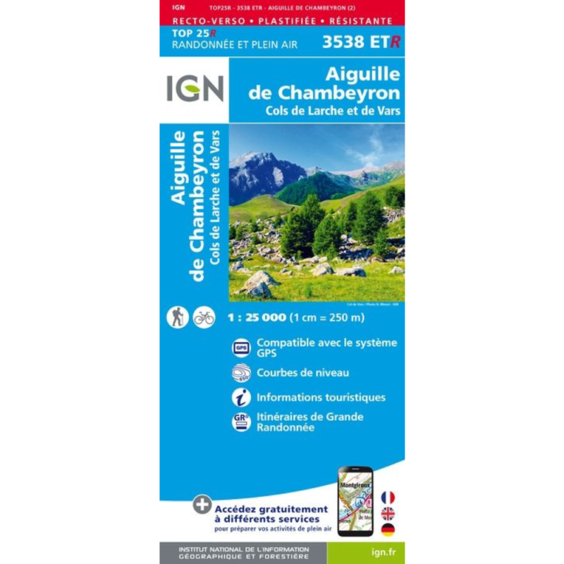 3538ET - Aiguille de chambeyron Cols de Larche et de Vars Résistante 3538ET - Aiguille de chambeyron Cols de Larche et de Vars Résistante
