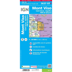 3637OTR - Mont Viso Siant-Vérant AIguilles PNR du Queras Résistante