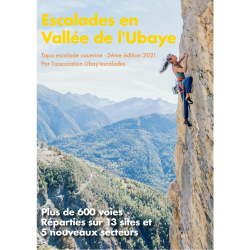 Topo d' escalade couenne Vallee de L'Ubaye