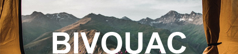 camping bivouac en montagne